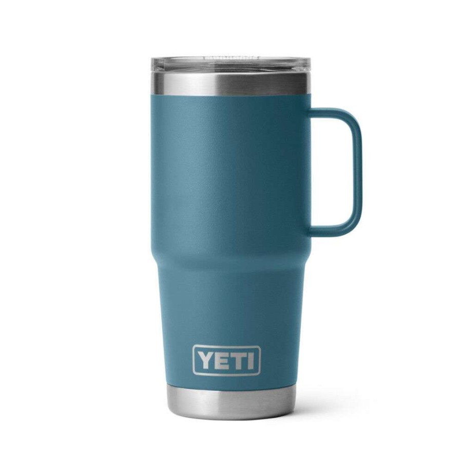 Hardware * | Yeti Rambler 20Oz Travel Mug With Stronghold Lid Nordic Blue The Best Choice