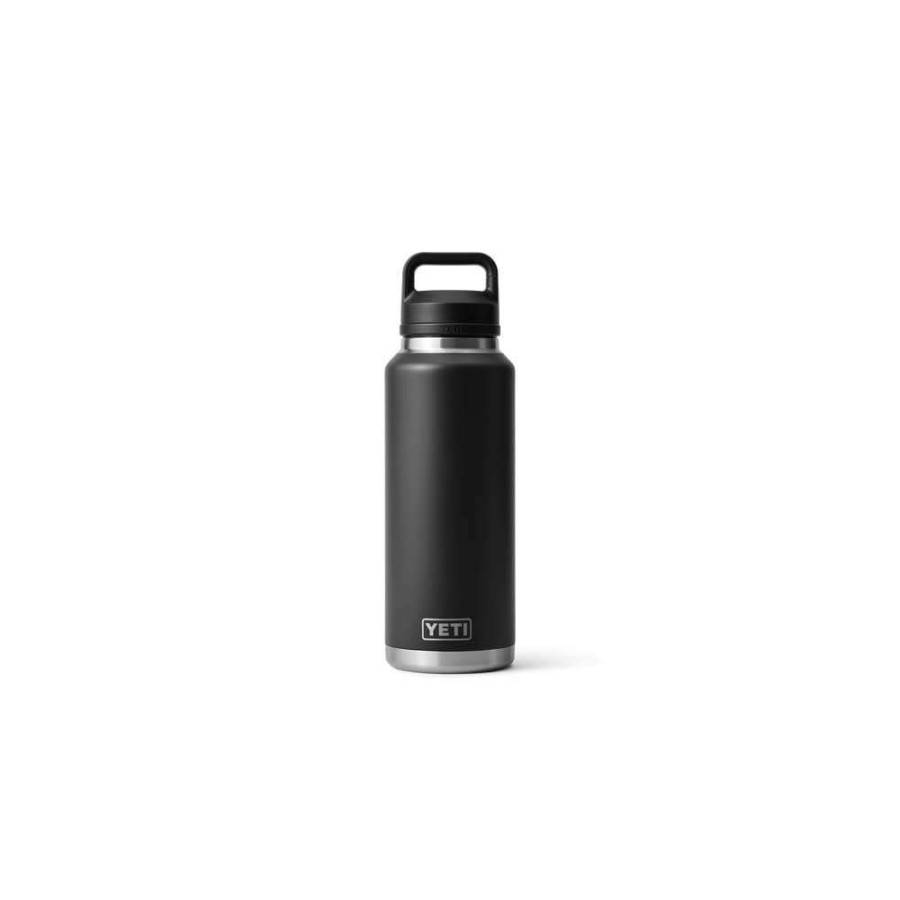 Hardware * | Yeti Rambler 46Oz Water Bottle With Chug Cap Charcoal 40%-70% Off