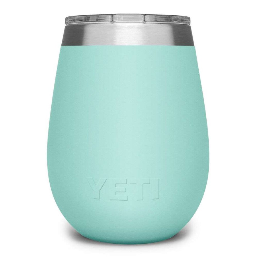 Hardware * | Yeti Rambler Wine Tumbler With Magslider Lid 10Oz, Seafoam For Sale