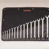 Hand Tools * | 15 Pc. Full Polish Combination Wrench Set Original Model Wright Tool