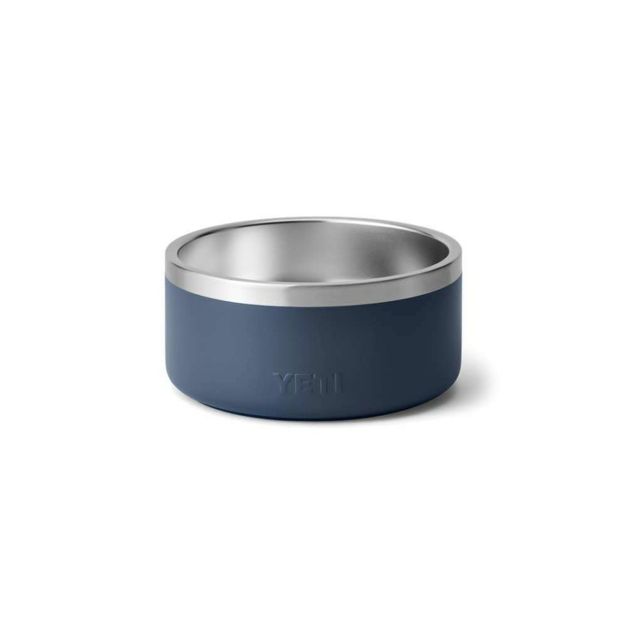 Hardware * | Yeti Boomer 4 Dog Bowl Navy Fire Sale