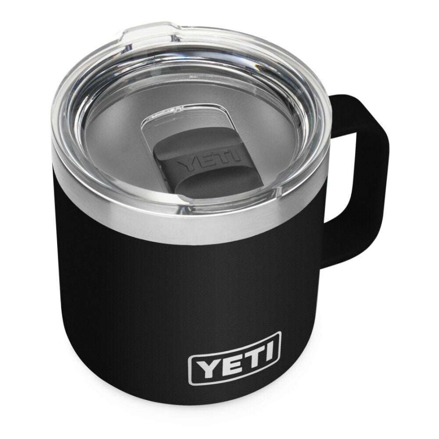 Hardware * | Yeti Rambler Mug With Magslider Lid 14Oz, Black Original Model