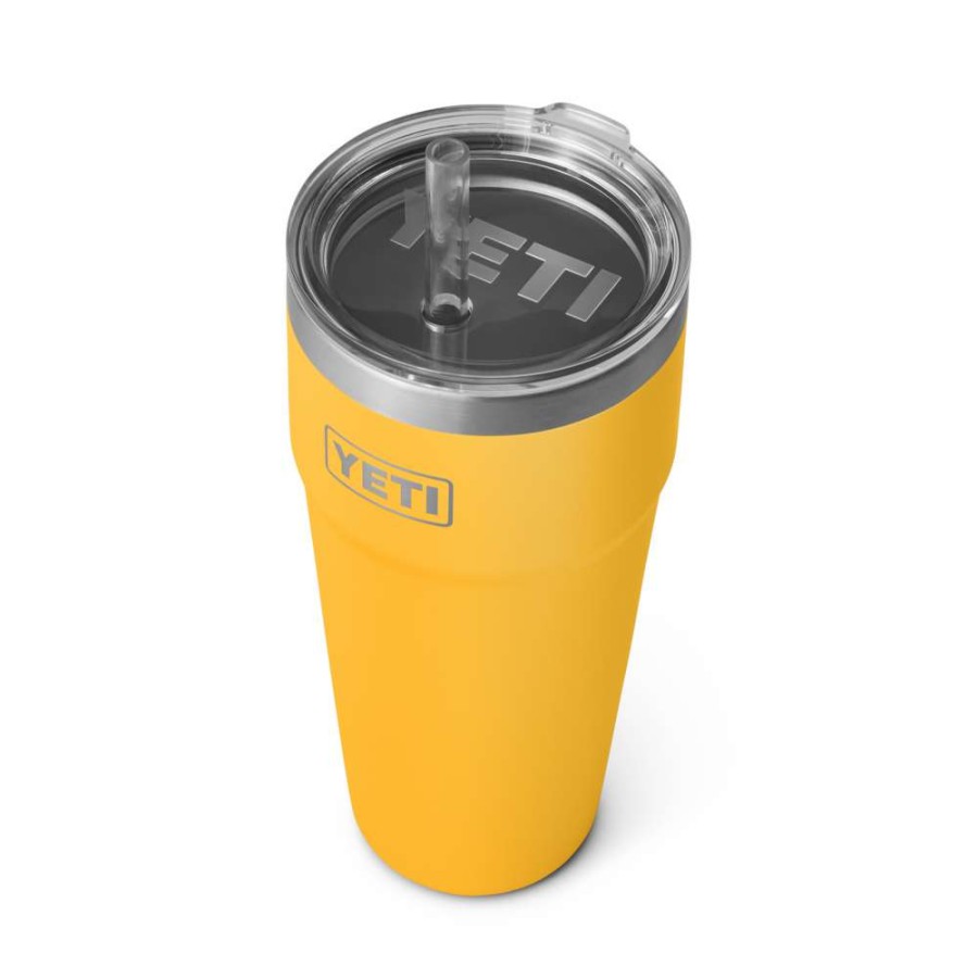 Hardware * | Yeti Rambler 26Oz Stackable Cup With Straw Lid Alpine Yellow 40%-70% Off