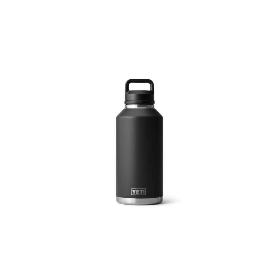 Hardware * | Yeti Rambler 64Oz Water Bottle With Chug Cap Charcoal With Discount