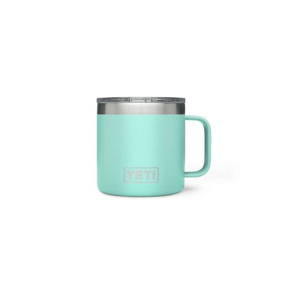 Hardware * | Yeti Rambler Mug With Magslider Lid 14Oz, Seafoam Competitive Price