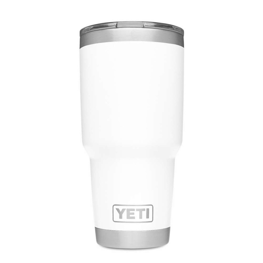 Hardware * | Yeti White 30Oz Rambler Tumbler With Magslider Online Sales