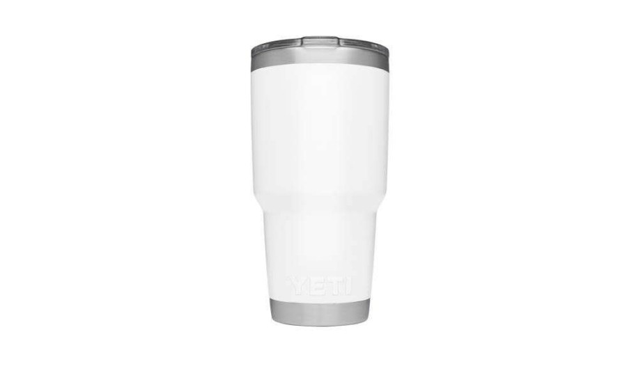 Hardware * | Yeti White 30Oz Rambler Tumbler With Magslider Online Sales