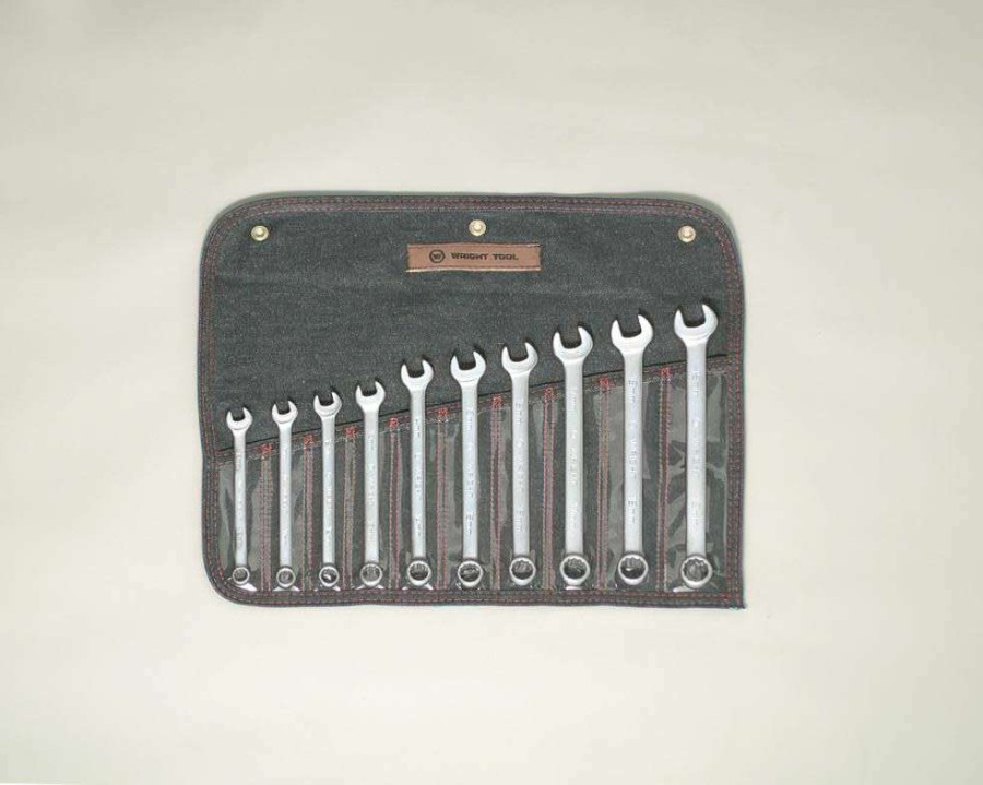 Hand Tools * | 10 Pc. Metric Combination Wrench Set 10 Mm To 19 Mm Classical Style Wright Tool