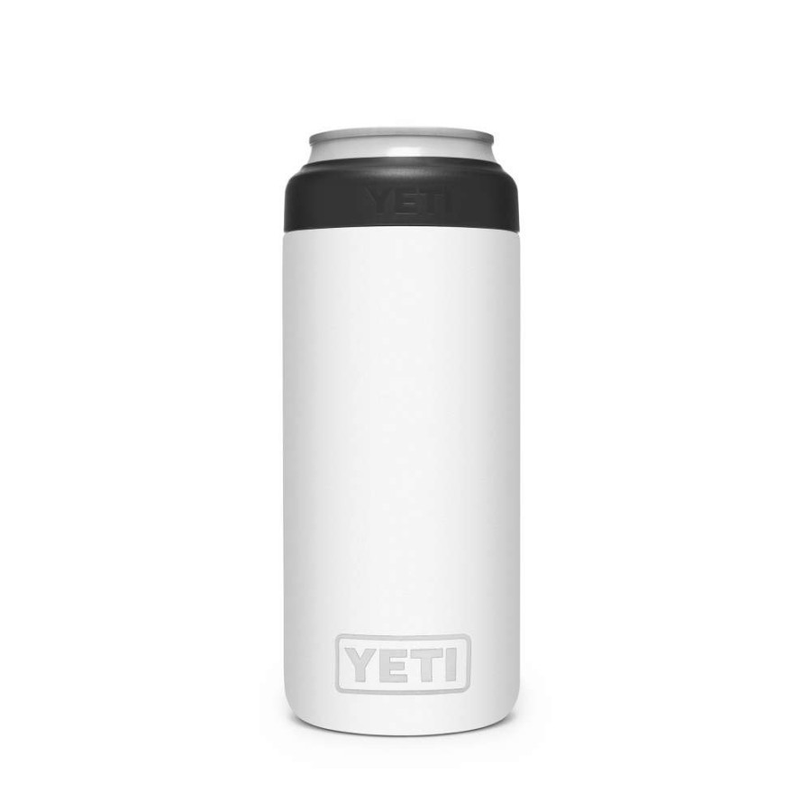 Hardware * | Rambler Colster Slim Can Insulator White New Products Yeti