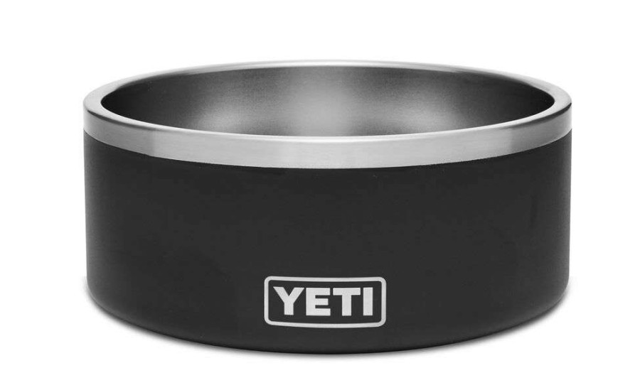 Hardware * | Black Boomer Dog Bowl Superior Style Yeti