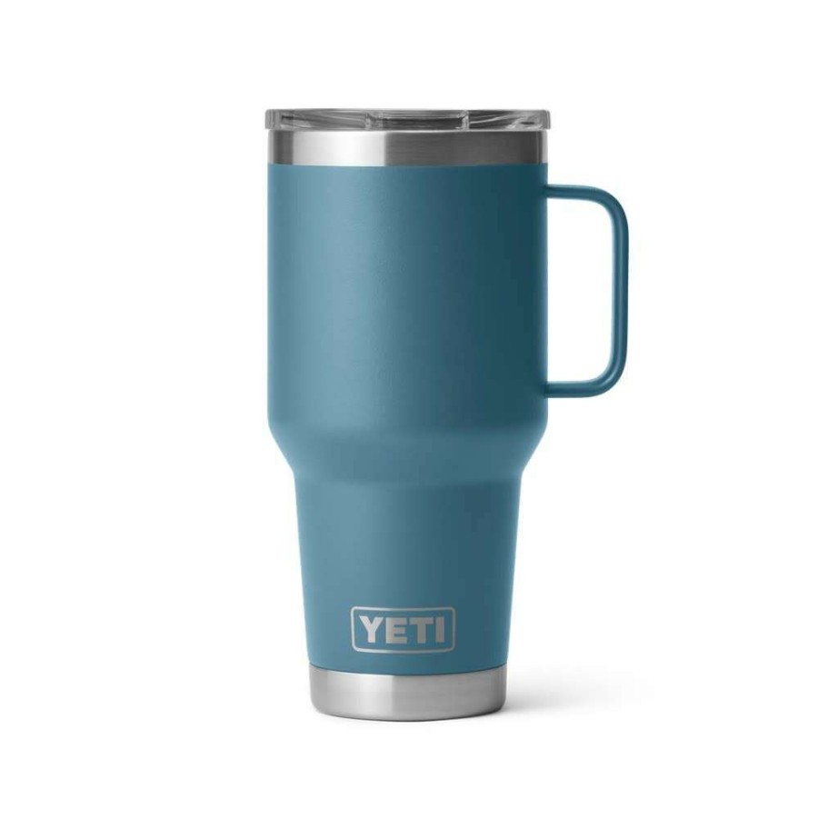 Hardware * | Yeti Rambler 30Oz Travel Mug With Stronghold Lid Nordic Blue The Best Choice