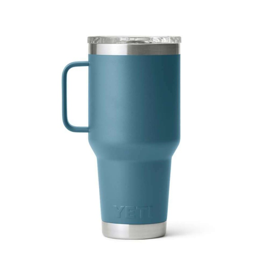 Hardware * | Yeti Rambler 30Oz Travel Mug With Stronghold Lid Nordic Blue The Best Choice