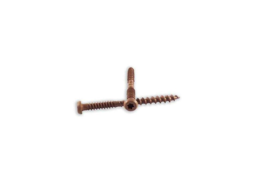 Hardware * | #10 X 2-1/2 In. 1,000 Hour Ppg E-Coat Red Composite Deck Screws Competitive Price Woodpro