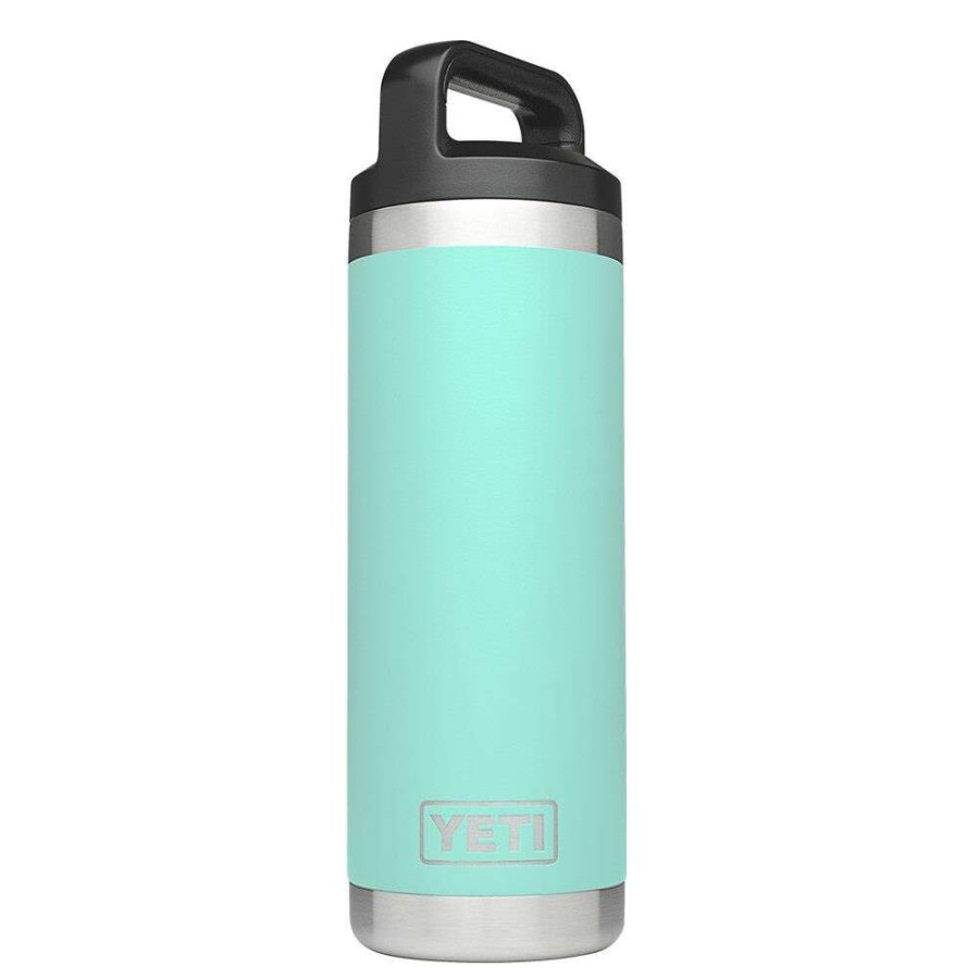 Hardware * | 18Oz Rambler Bottle With Bottle Chug Cap Seafoam Classical Style Yeti