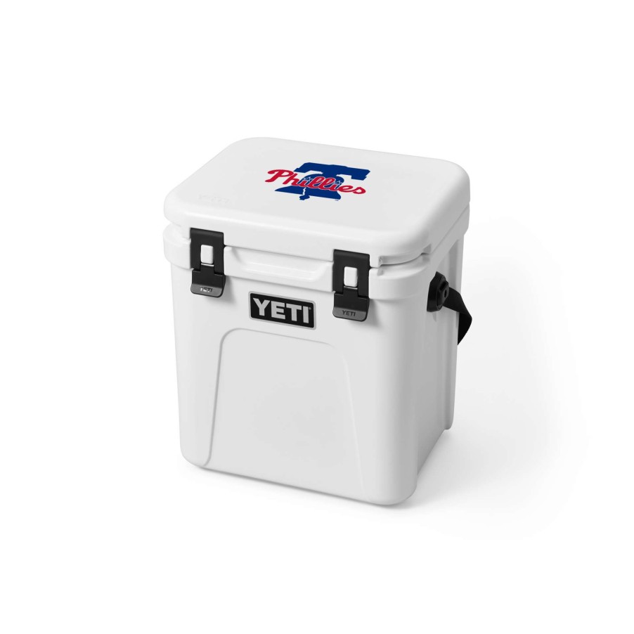 Hard Coolers * | Yeti Free Delivery Philadelphia Phillies Coolers White