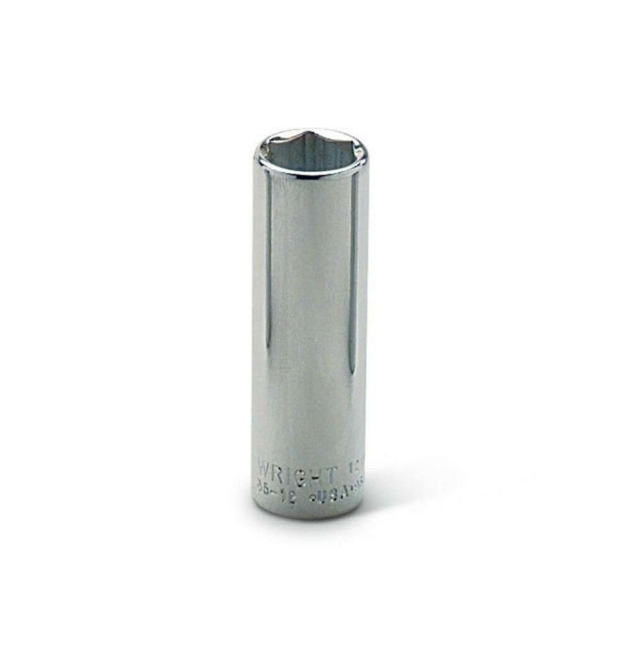 Hand Tools * | 1/2 In. Drive X 17 Mm Nominal 6 Point Deep Impact Socket Original Model Wright Tool