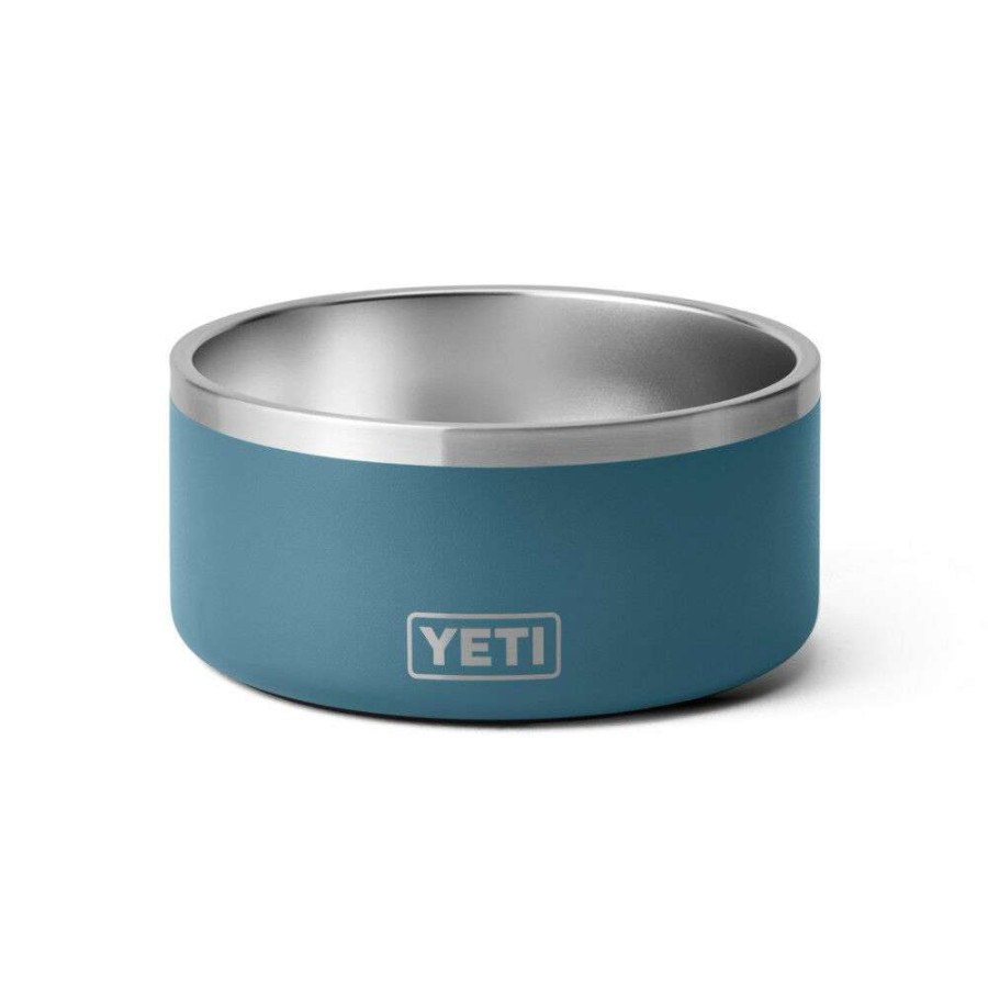 Hardware * | Yeti Boomer 8 Dog Bowl Nordic Blue Fire Sale