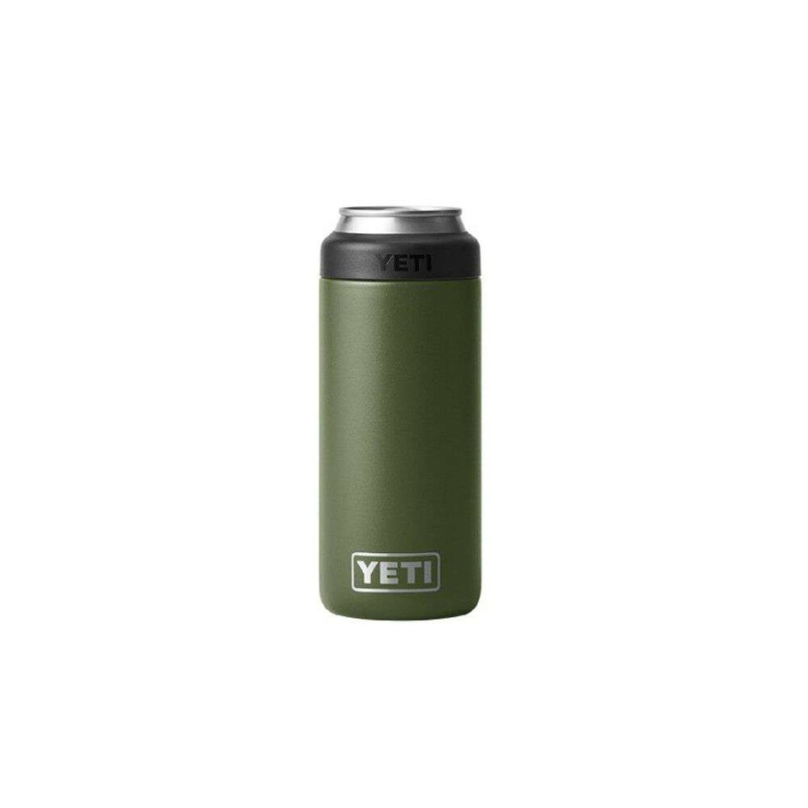 Hardware * | Yeti Rambler 12Oz Colster Slim Can Insulator Highlands Olive New Collections