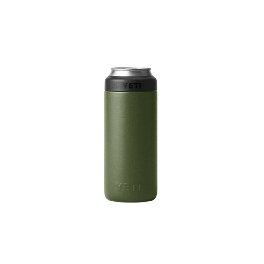 Hardware * | Yeti Rambler 12Oz Colster Slim Can Insulator Highlands Olive New Collections