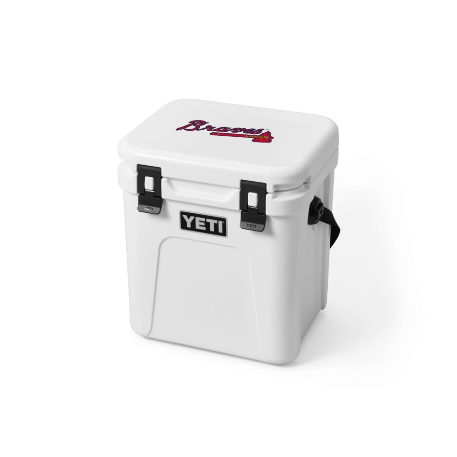 Hard Coolers * | Yeti Free Delivery Atlanta Braves Coolers White