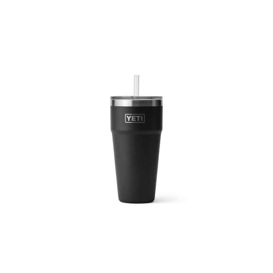 Hardware * | Yeti Rambler 26Oz Straw Cup With Straw Lid Charcoal Online Sales