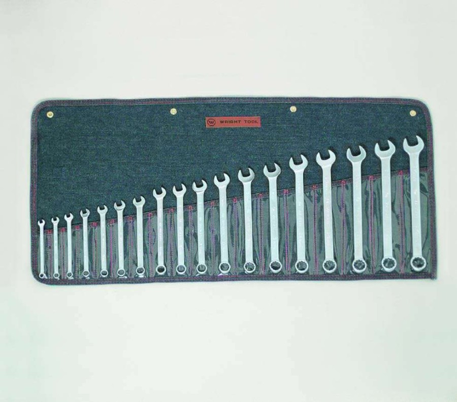 Hand Tools * | 18 Pc. Metric Combination Wrench Set 7 Mm To 24 Mm Original Model Wright Tool