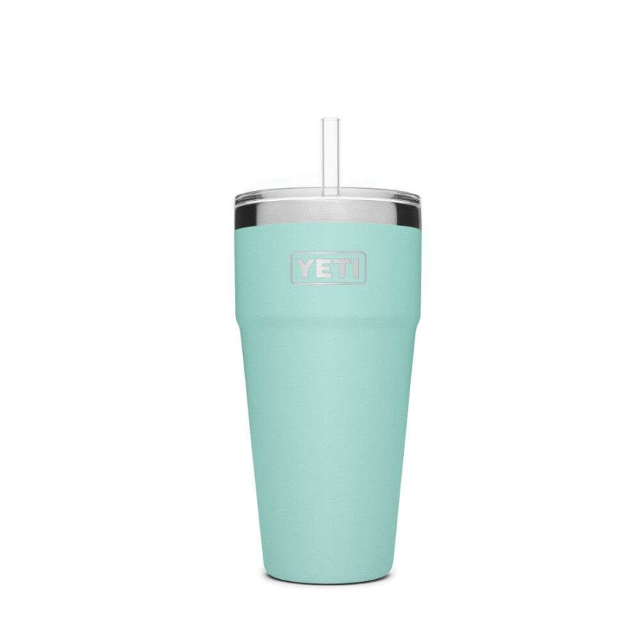 Hardware * | Yeti Rambler Stackable Cup With Straw Lid 26Oz, Seafoam Radiant Model