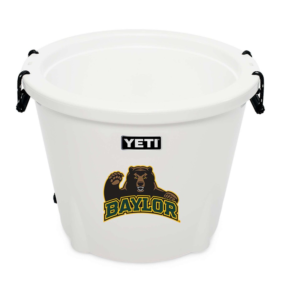 Hard Coolers * | Yeti New Threads Baylor Coolers White