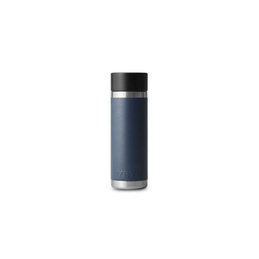 Hardware * | Yeti Rambler 18Oz Bottle With Hotshot Cap Navy For Sale