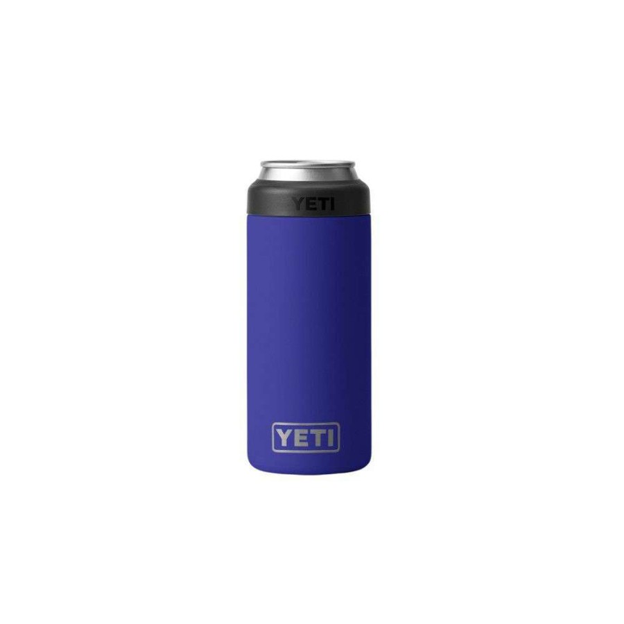 Hardware * | Yeti Rambler 12Oz Colster Slim Can Insulator Offshore Blue Classical Style