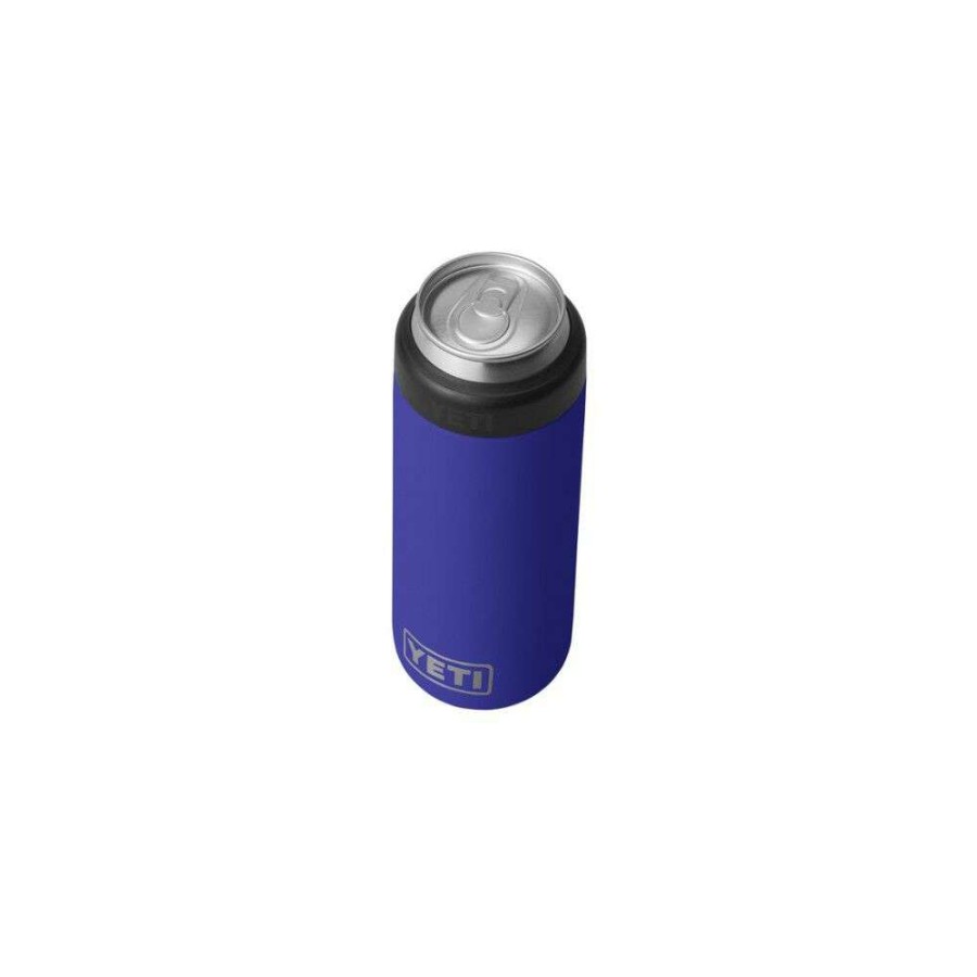 Hardware * | Yeti Rambler 12Oz Colster Slim Can Insulator Offshore Blue Classical Style