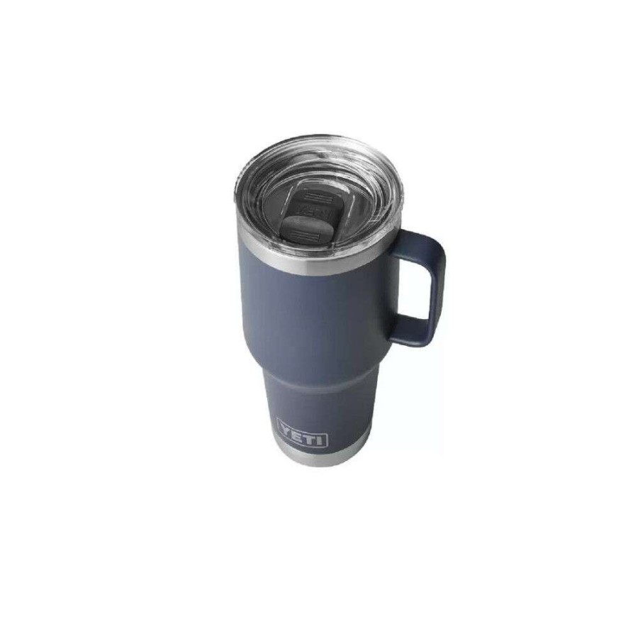 Hardware * | Yeti Navy Rambler 30Oz Travel Mug With Stronghold Lid Original Model