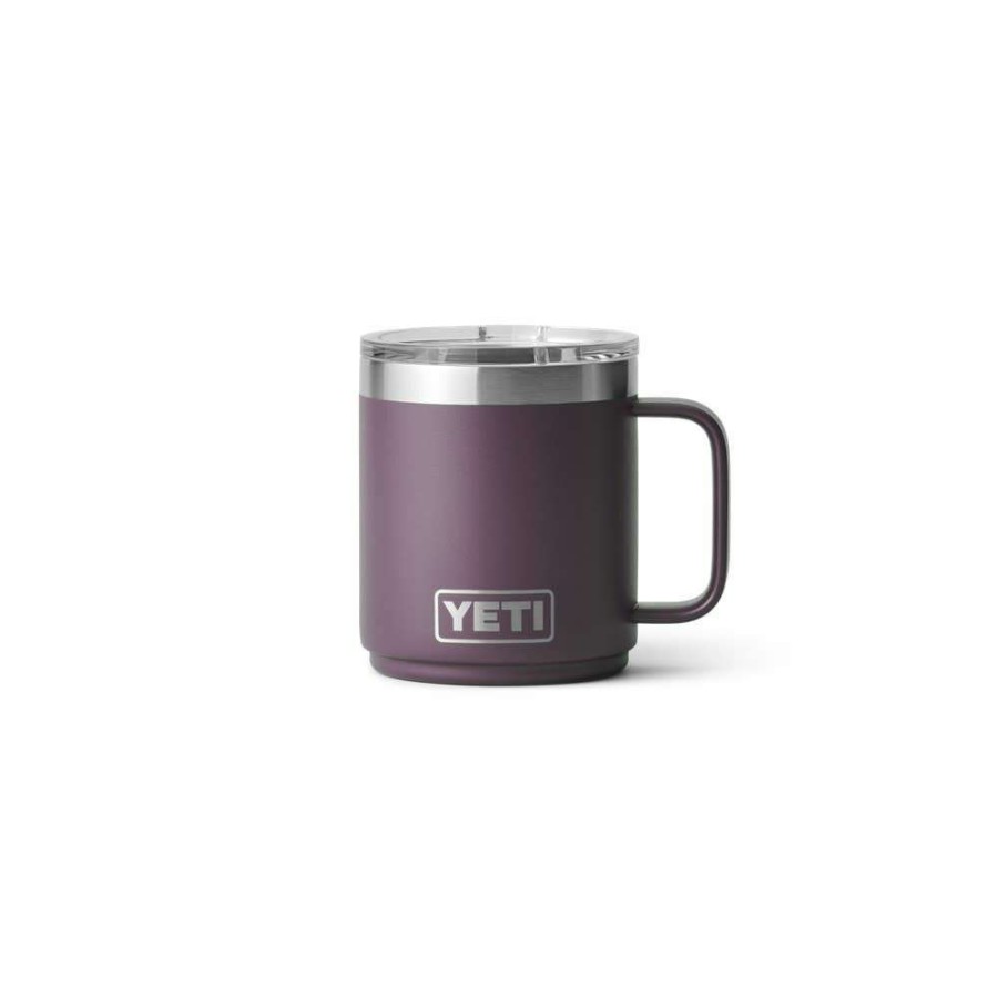 Hardware * | Yeti Rambler 10Oz Stackable Mug With Magslider Lid Nordic Purple Fire Sale