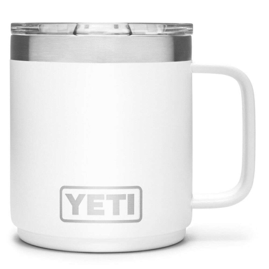 Hardware * | Yeti Rambler Stackable Mug With Magslider Lid 10Oz, White Classical Style