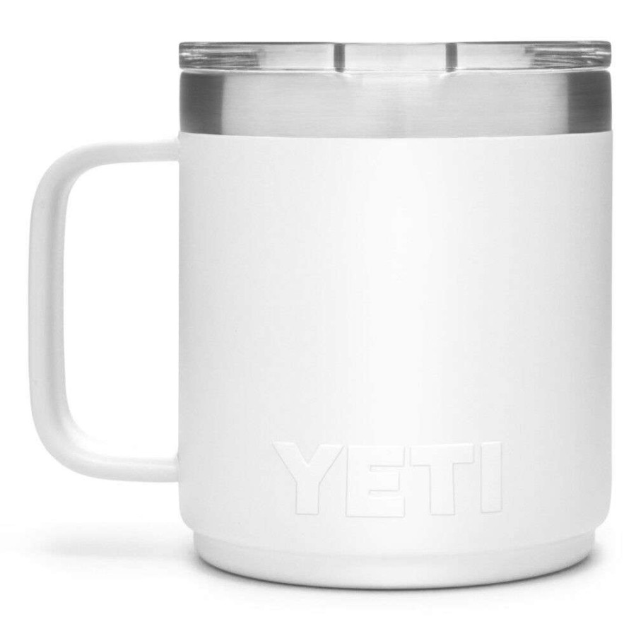 Hardware * | Yeti Rambler Stackable Mug With Magslider Lid 10Oz, White Classical Style