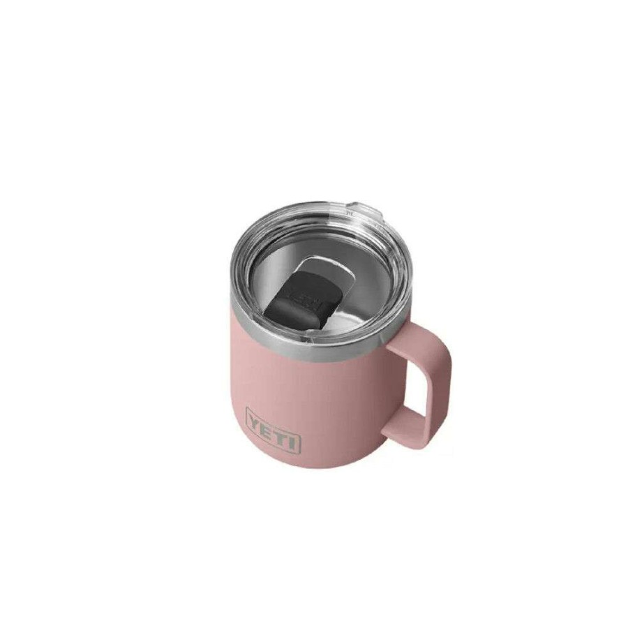 Hardware * | Yeti Sandstone Pink Rambler 14Oz Mug With Magslider Lid Competitive Price