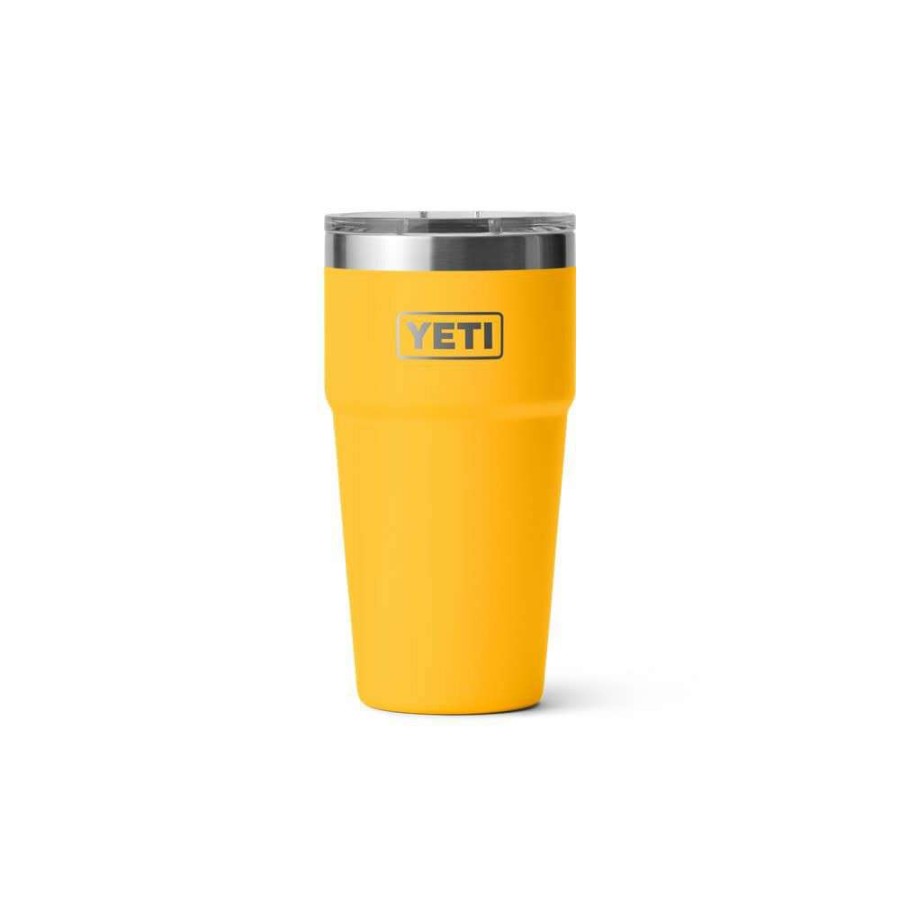 Hardware * | Yeti Rambler 16Oz Stackable Pint With Magslider Lid Alpine Yellow Quick Delivery