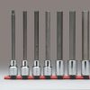 Hand Tools * | 3/8 In. Dr. 7 Pc. Hex Bit Socket Set Long Length Original Model Wright Tool