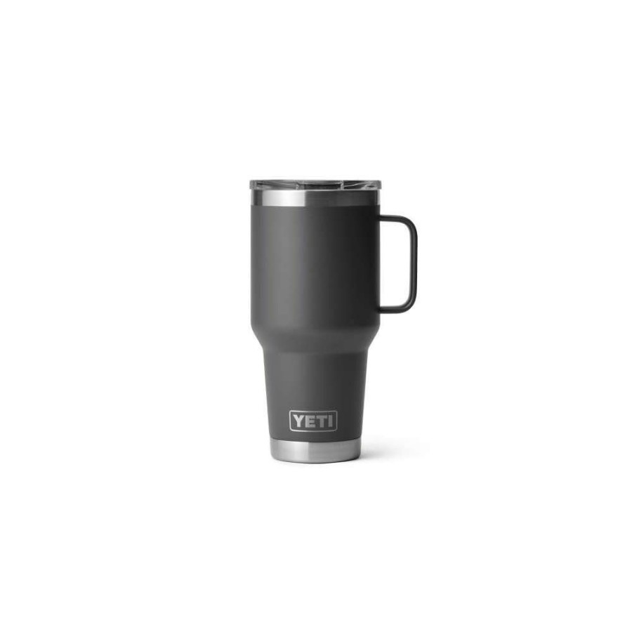 Hardware * | Yeti Rambler 30Oz Travel Mug With Stronghold Lid Charcoal Cheaper